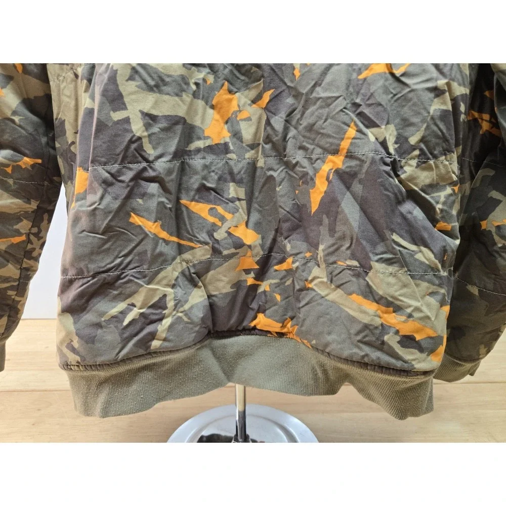 Columbia Reversible Jacket, Youth Boys XL , Camo/Gray